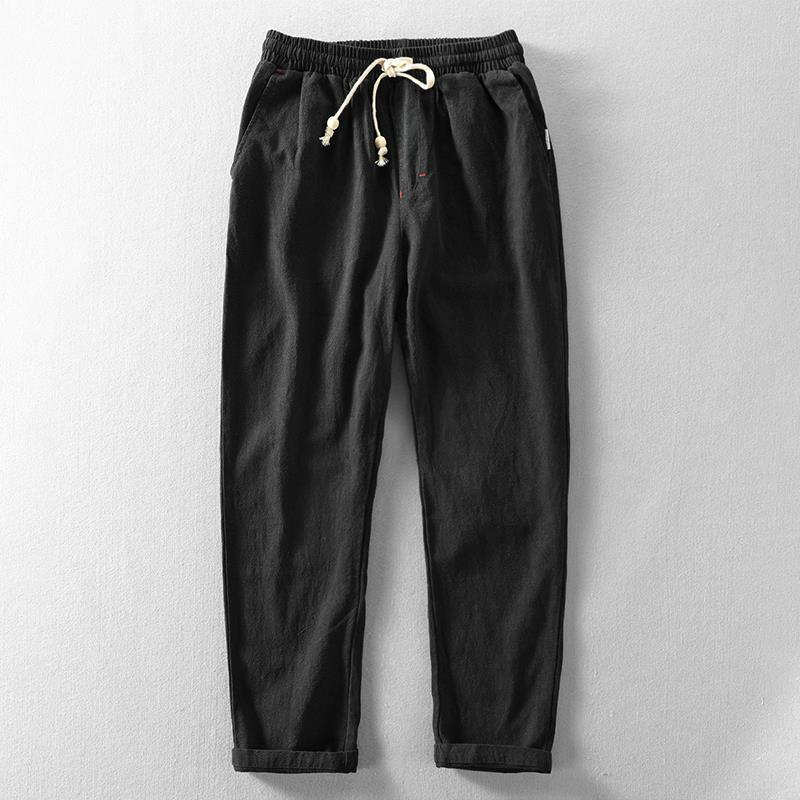 Abel | Relaxte linnen broek