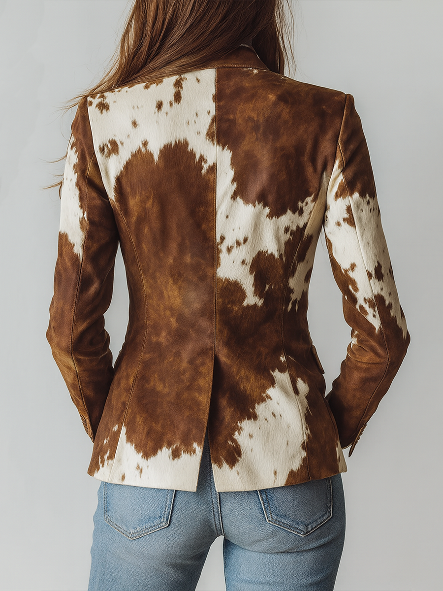 Danieke | Blazer koe-print