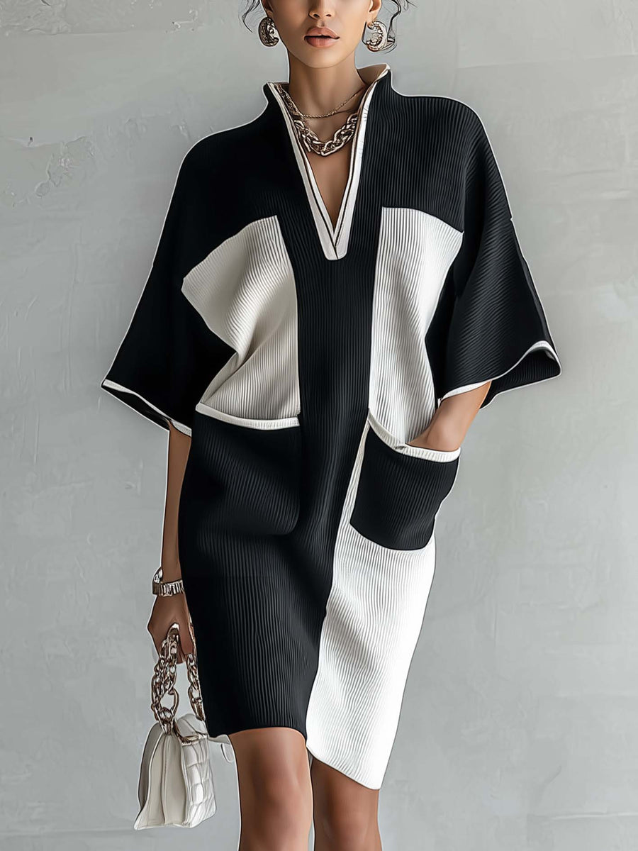 Romaissae | Elegante Jurken met contrast