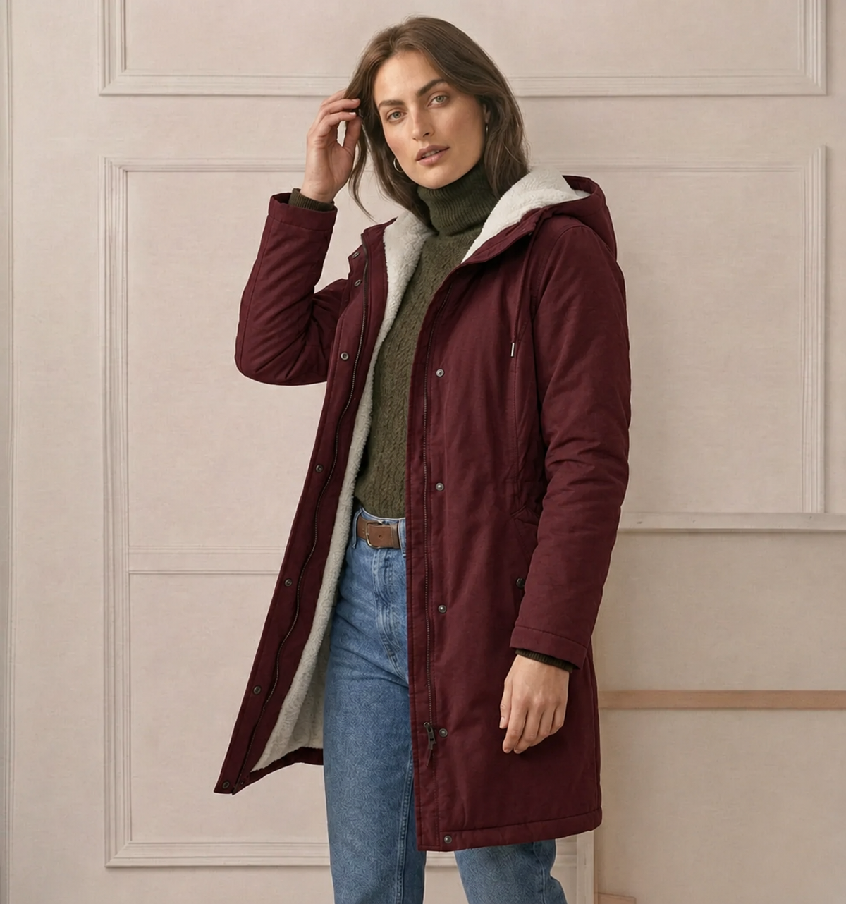 Lauri | Warme Parka met capuchon