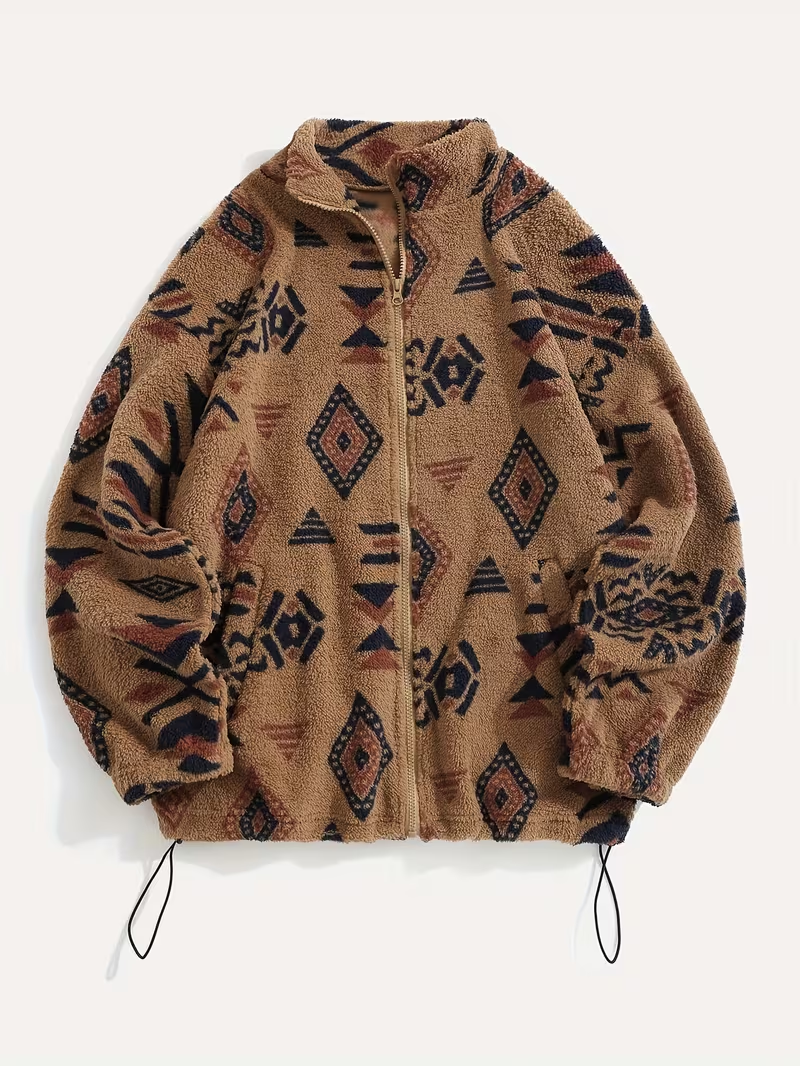 Edna | Patterned Vesten