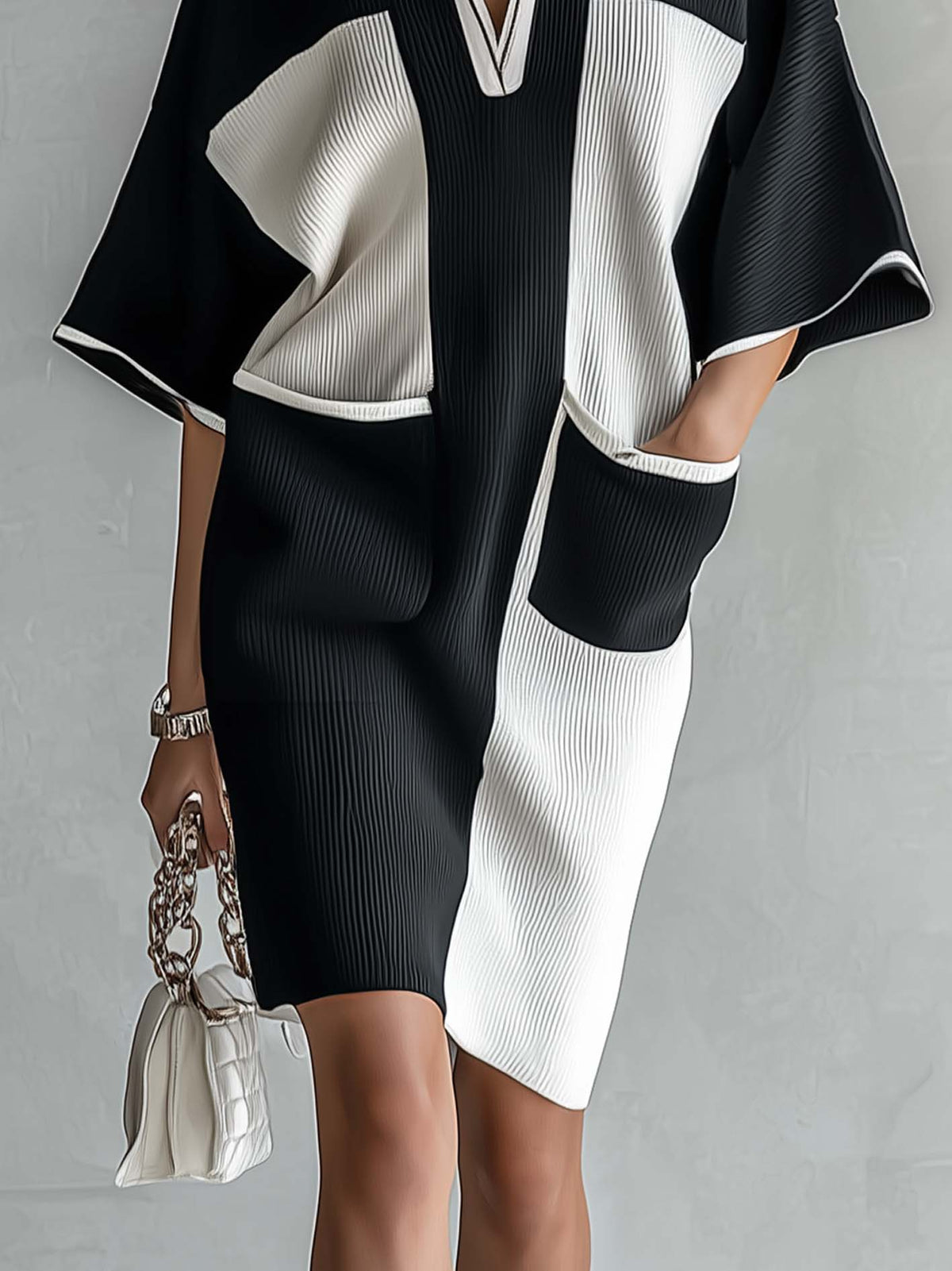 Romaissae | Elegante Jurken met contrast