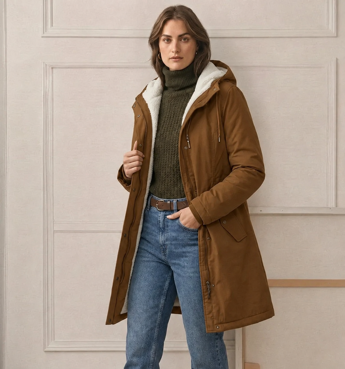 Lauri | Warme Parka met capuchon