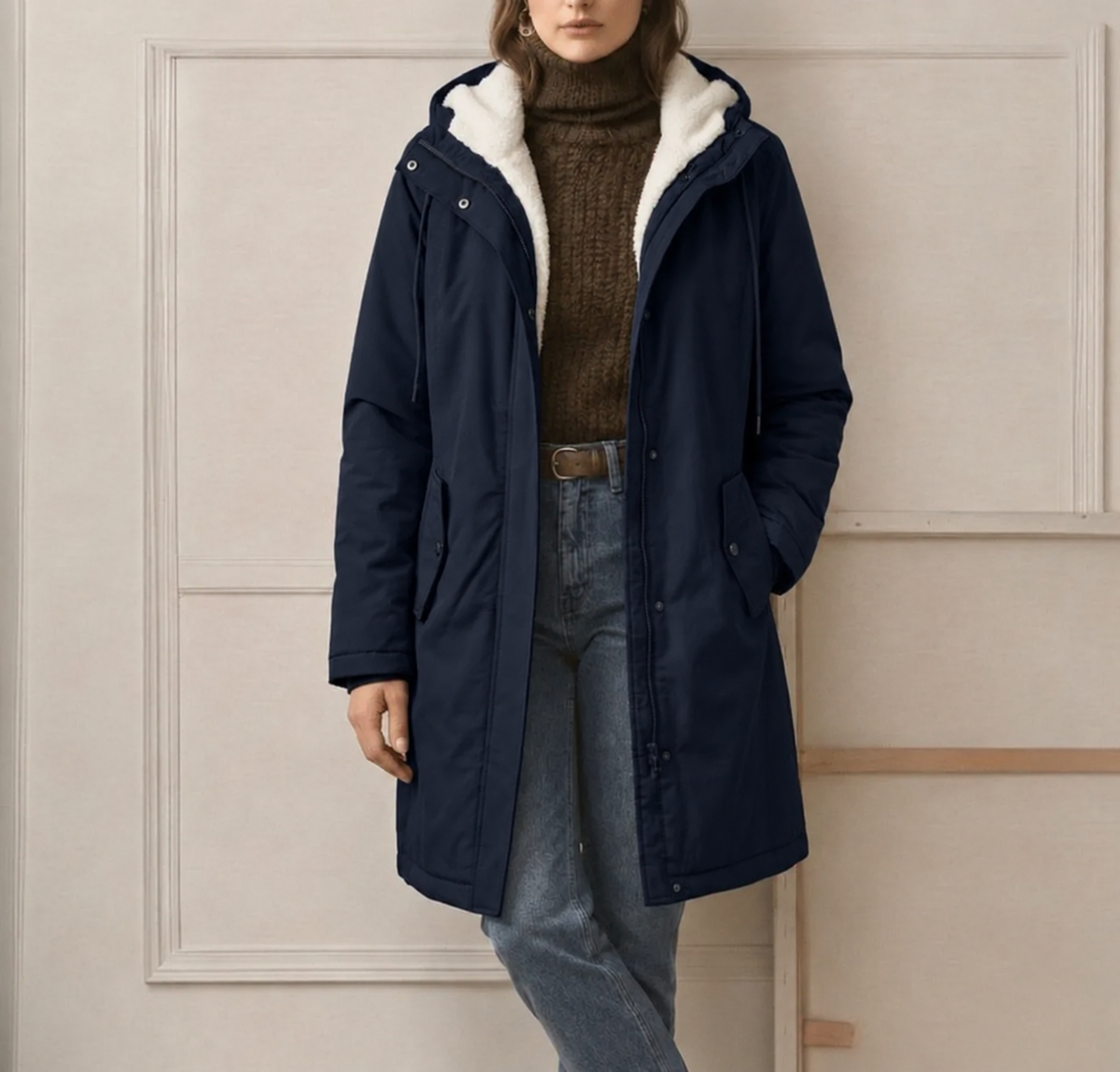 Anne-Wil | Waterdichte Parka met voering