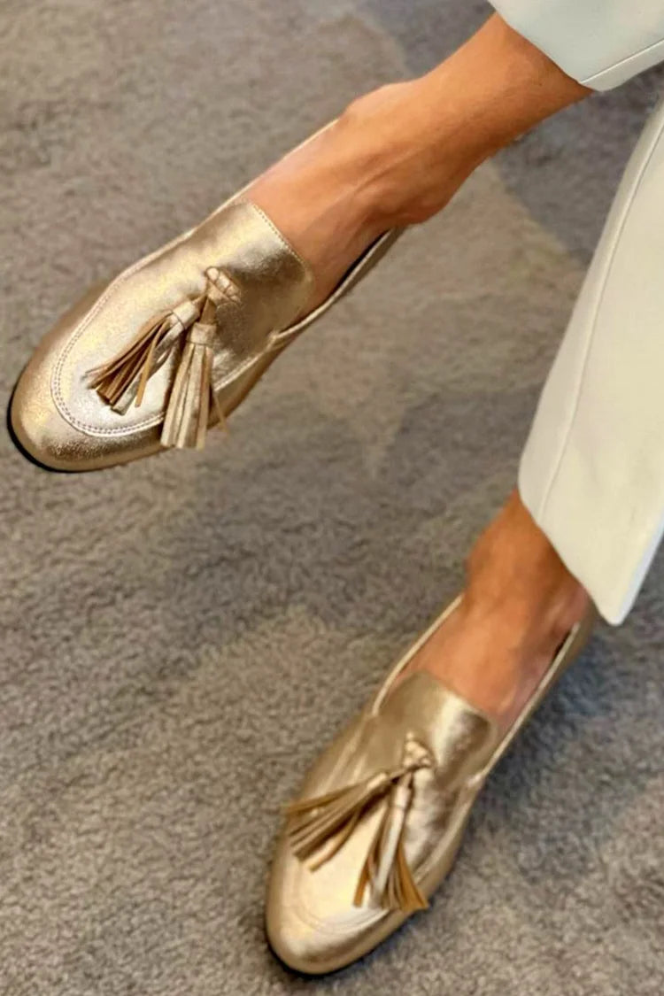 Donatella | Mocassin met Kwasten