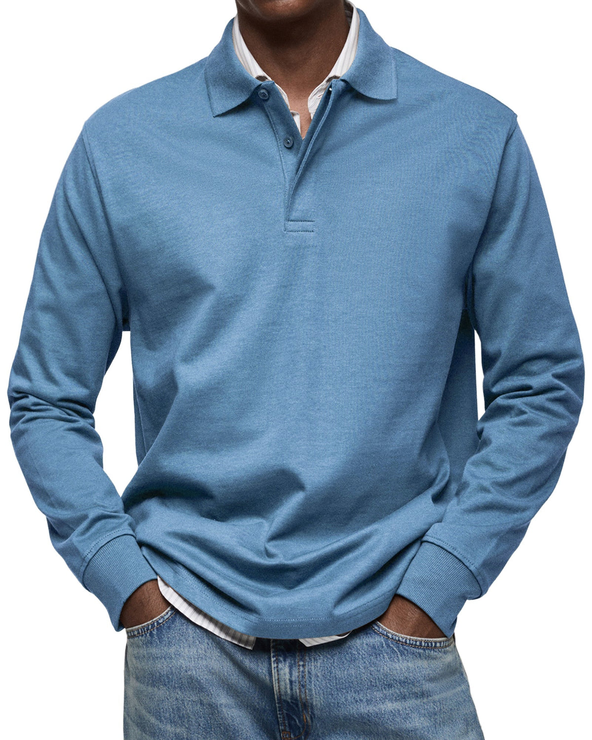 Kay | Poloshirts met lange Overhemden