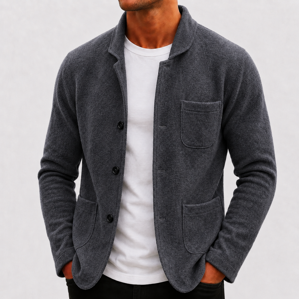 Lex | Gebreide blazer casual