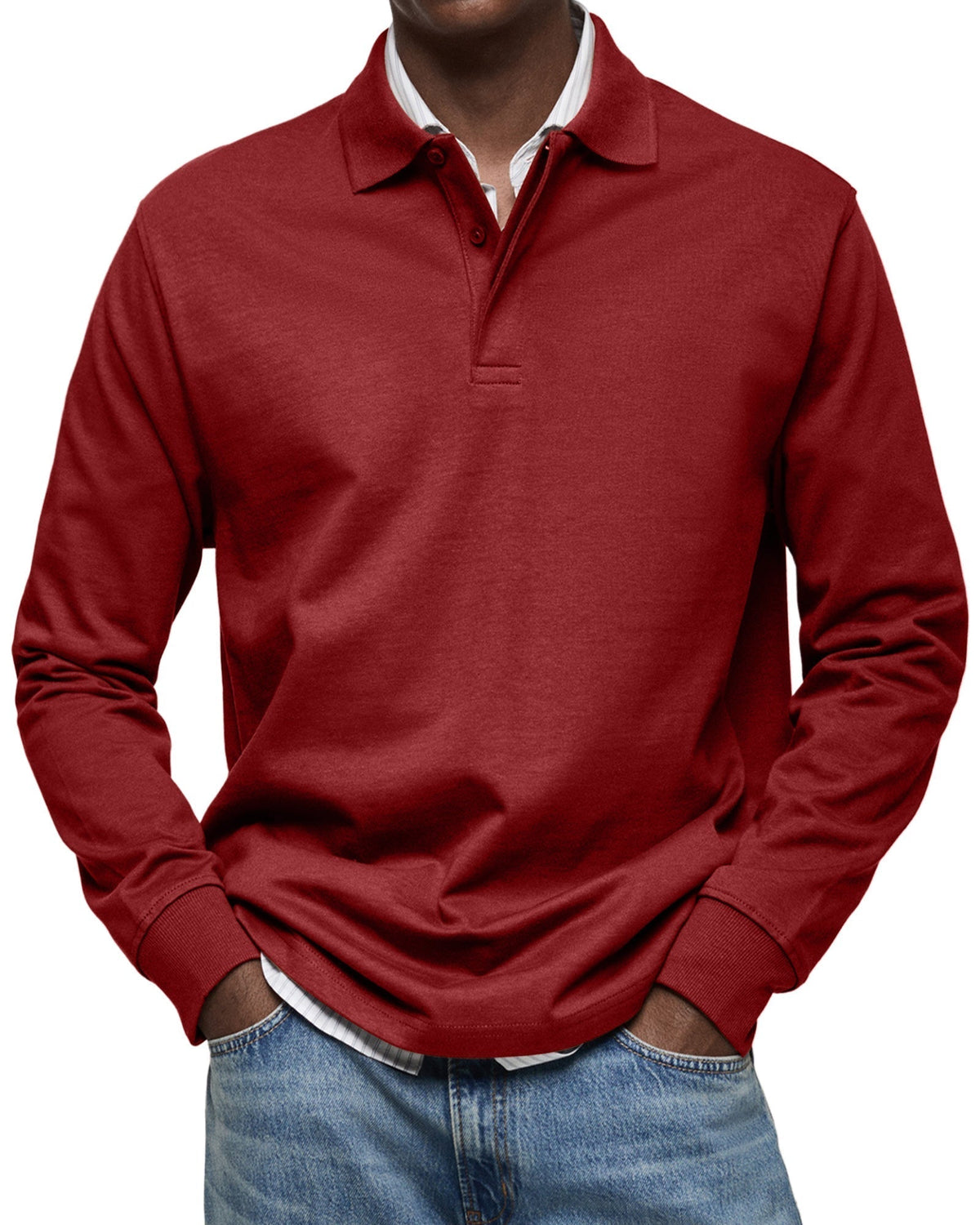 Kay | Poloshirts met lange Overhemden