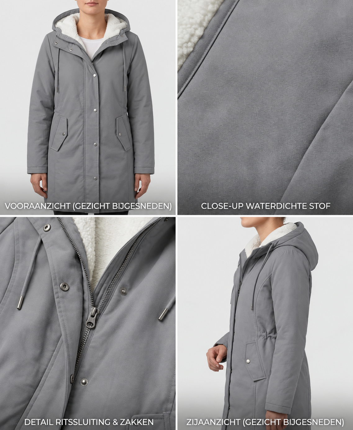 Anne-Wil | Waterdichte Parka met voering