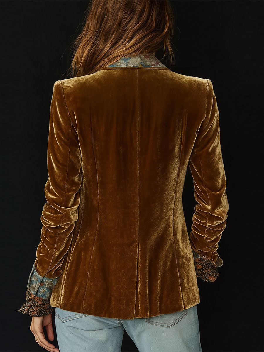 Elin | Blazer met bloemendetails