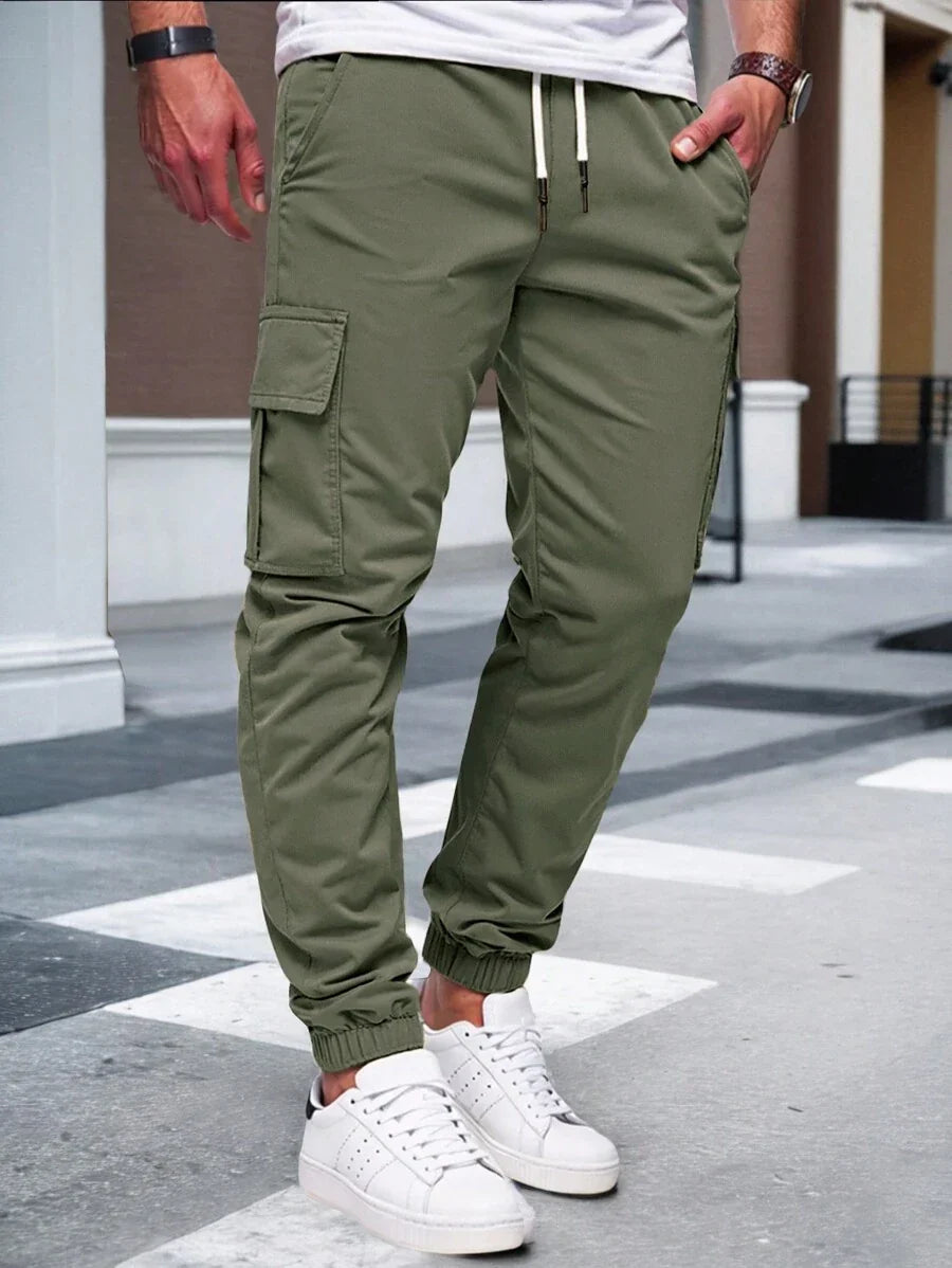 Hylke | Cargo broek met zakken