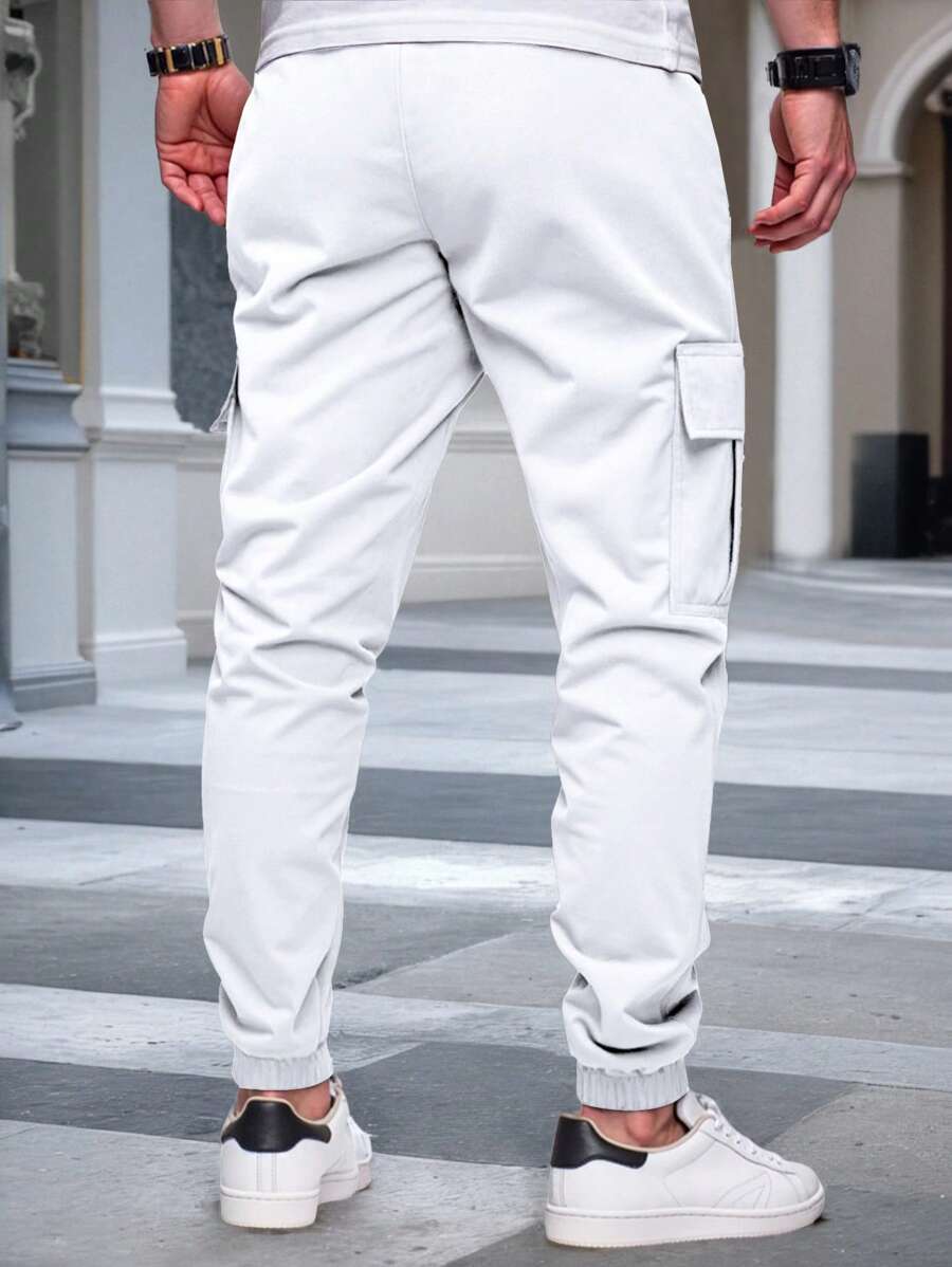 Hylke | Cargo broek met zakken