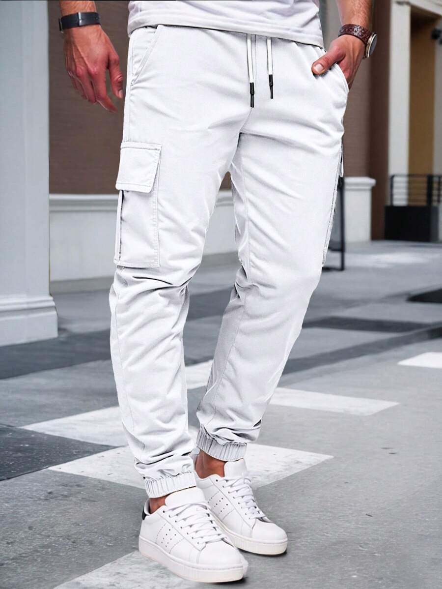 Hylke | Cargo broek met zakken