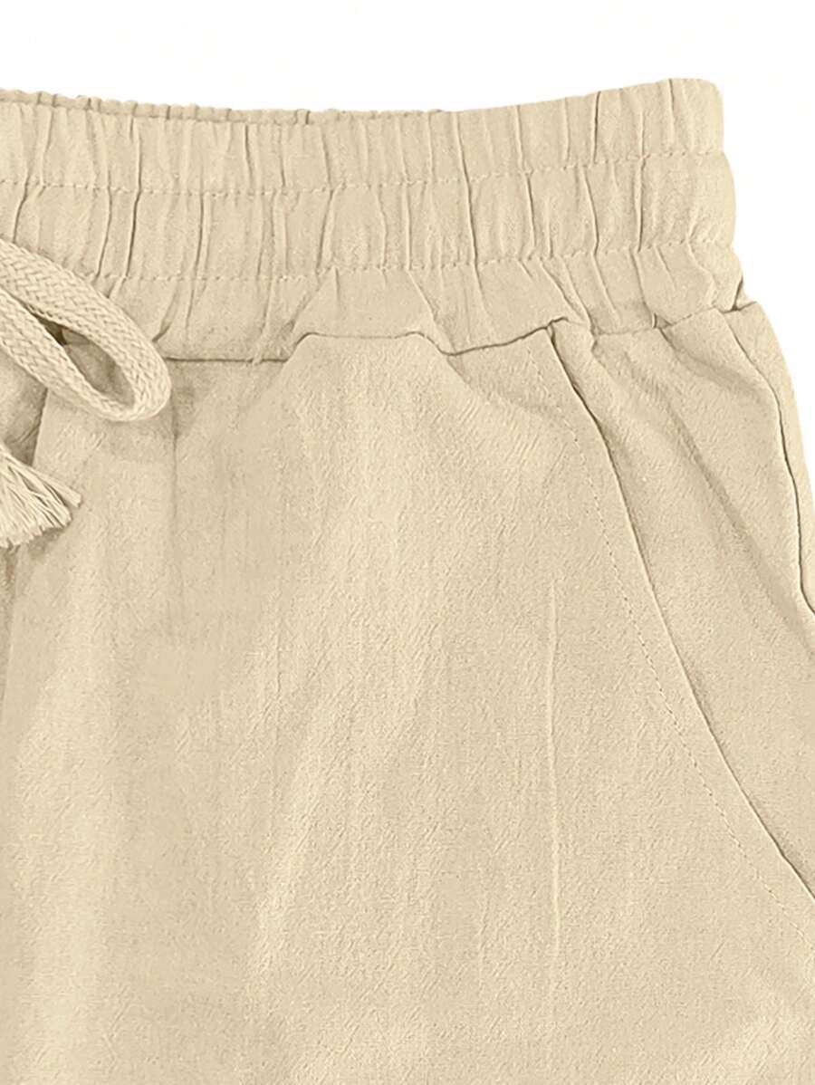 Fos | Lichte linnen broek