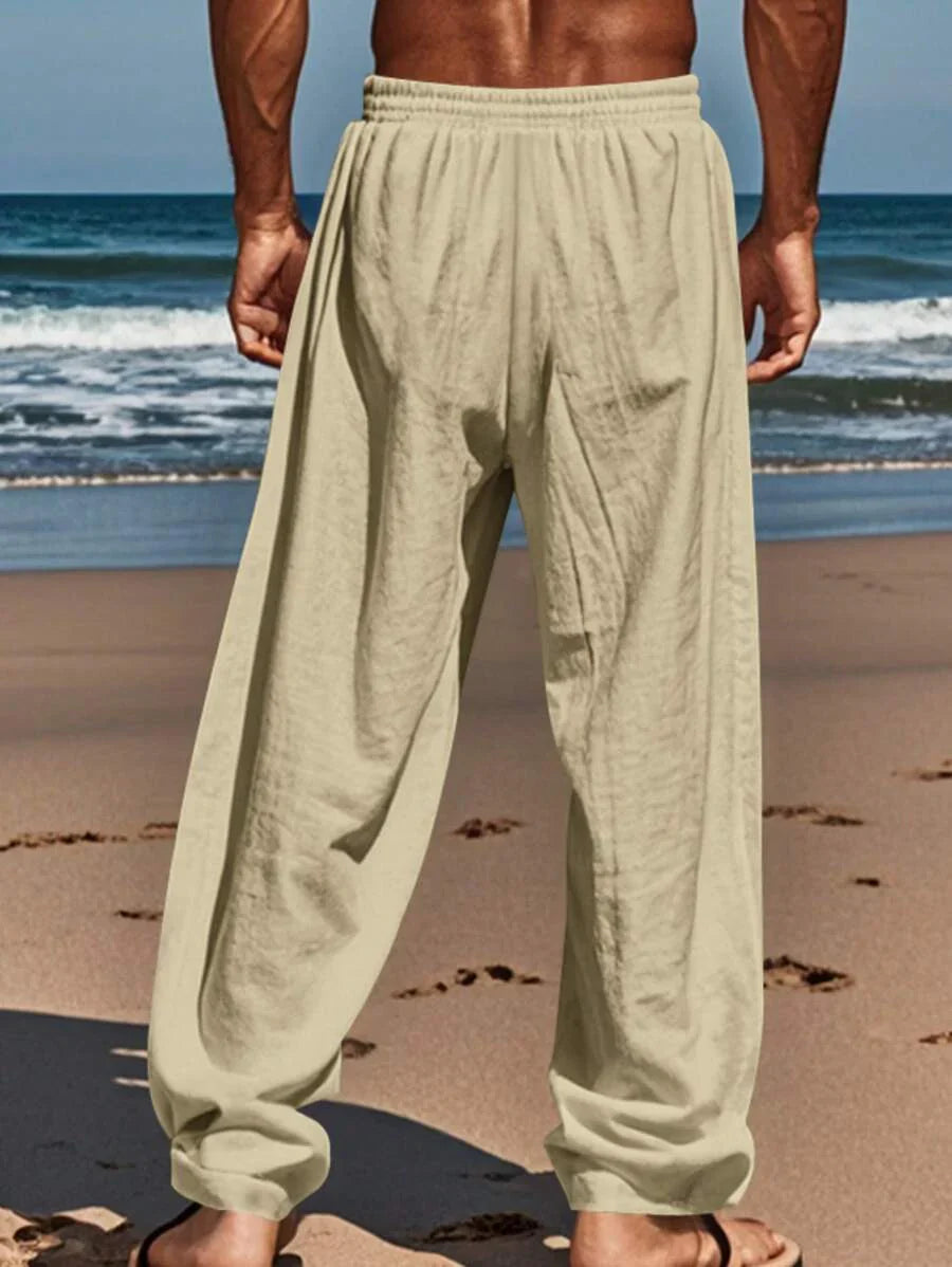 Daniël | Lichte linnen broek