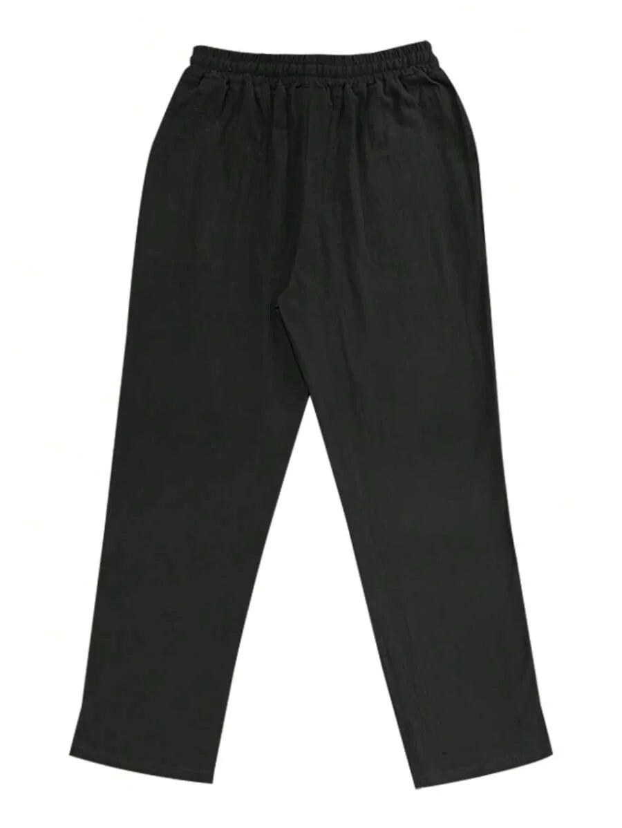 Fos | Lichte linnen broek