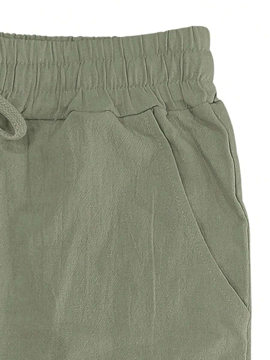 Fos | Lichte linnen broek