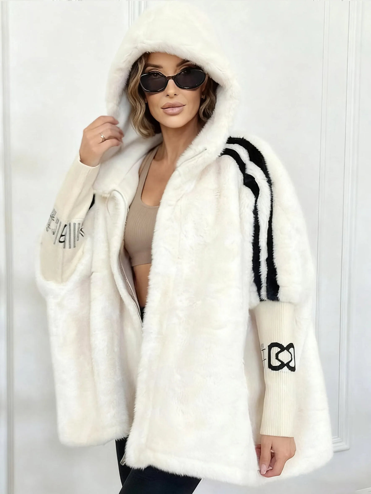 Nadiya | Luxe winterjas met capuchon