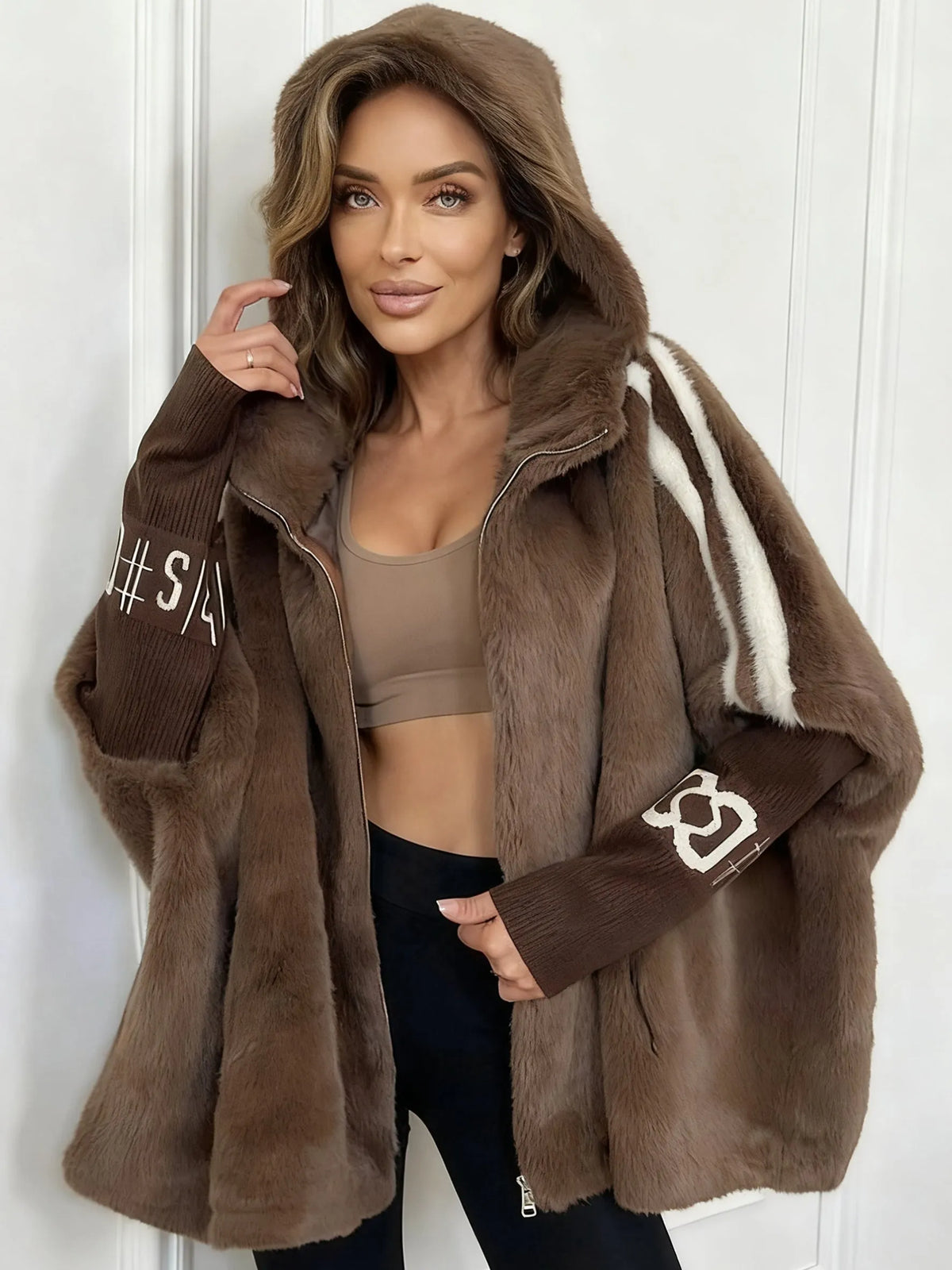 Nadiya | Luxe winterjas met capuchon