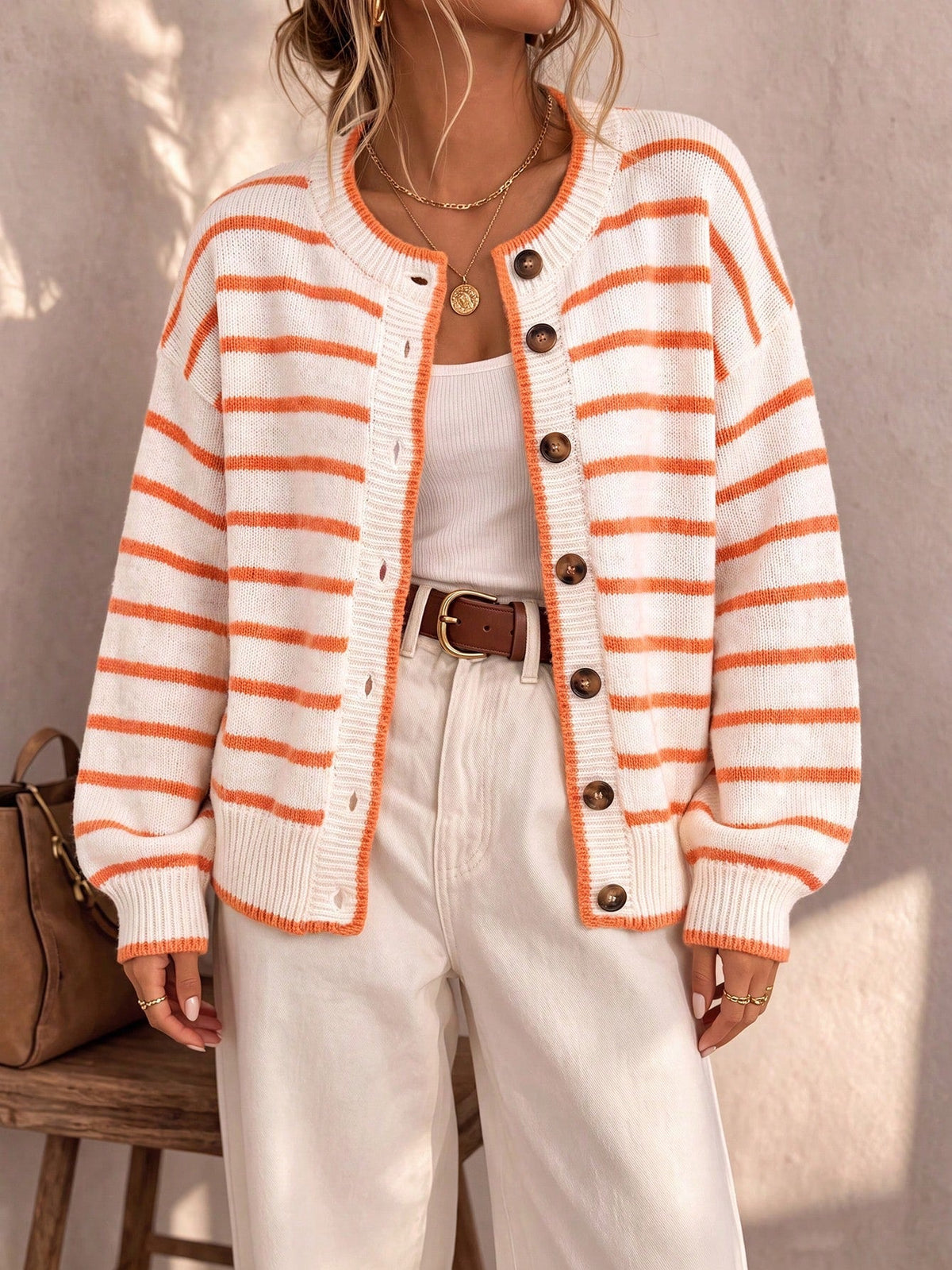 Sjuul | Gestreepte Truien Cardigan