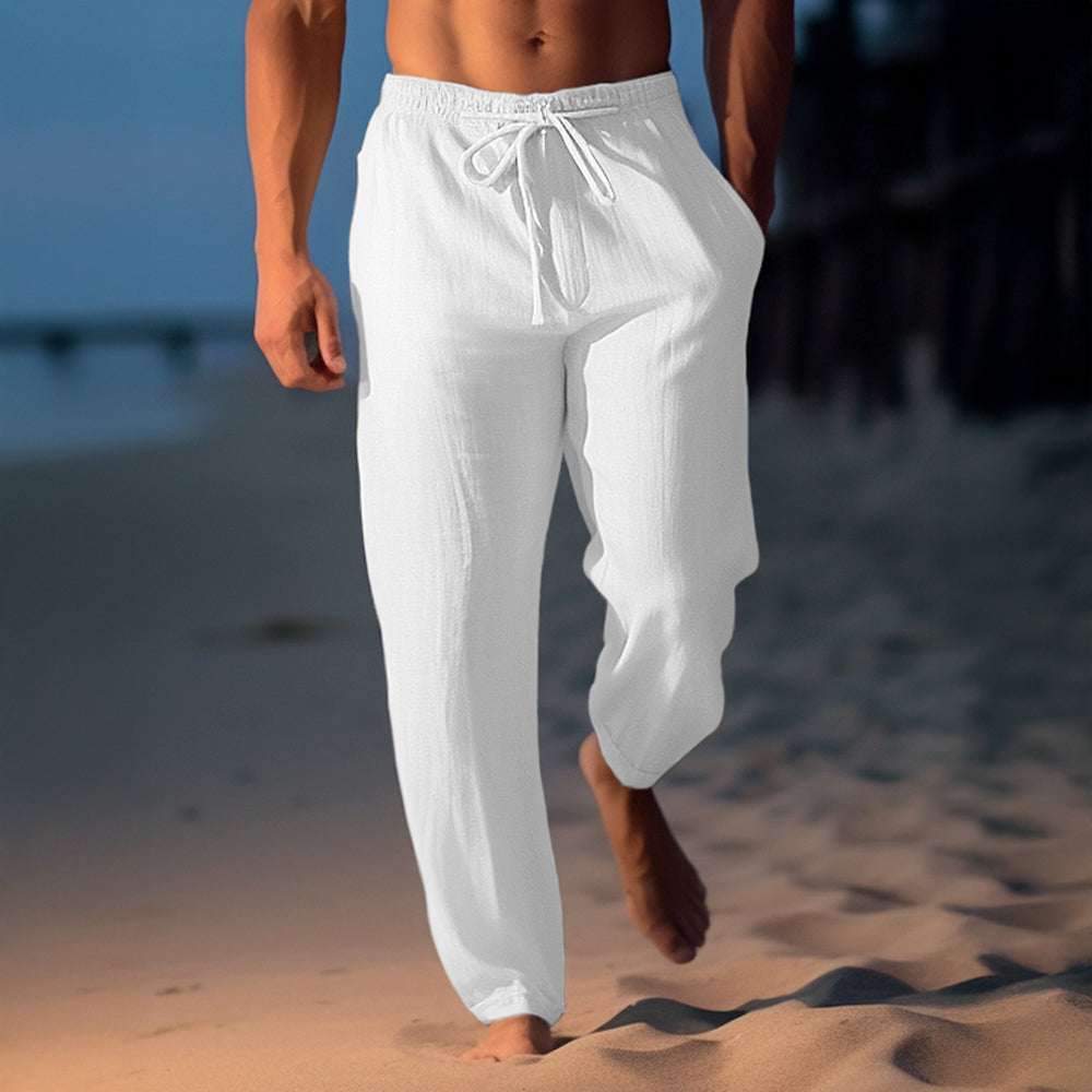 Maurits | Linnen broek casual