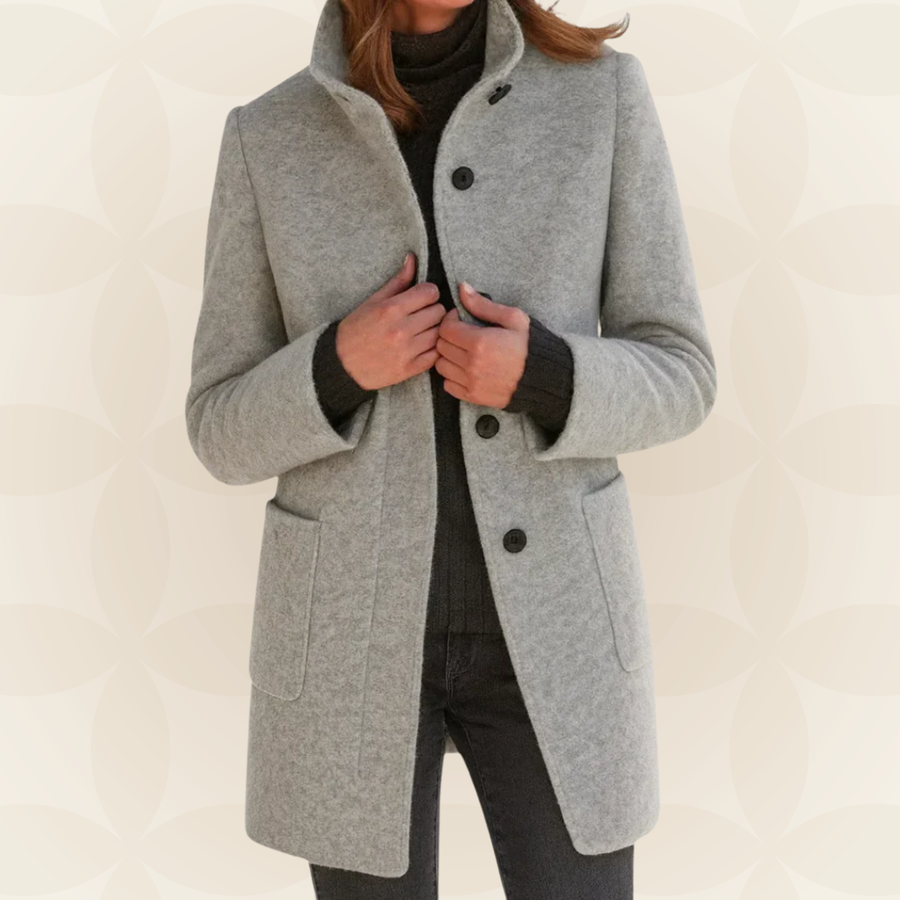 Dorothée | Elegante damesjas met kraag