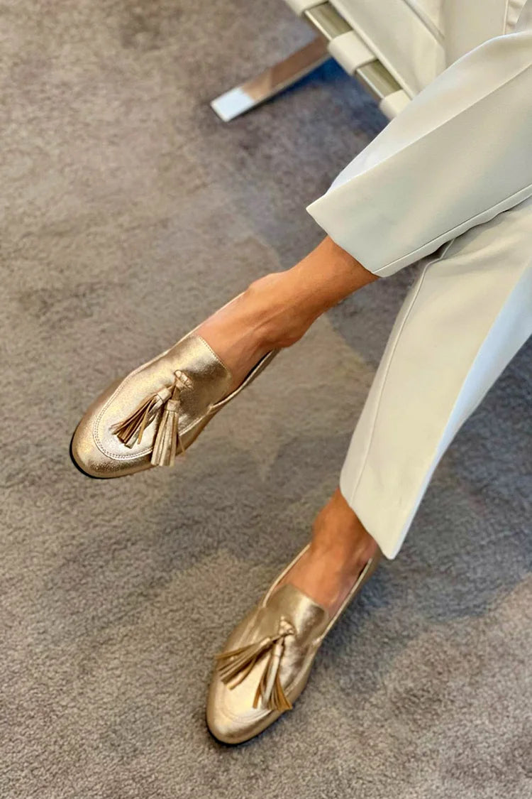 Donatella | Mocassin met Kwasten