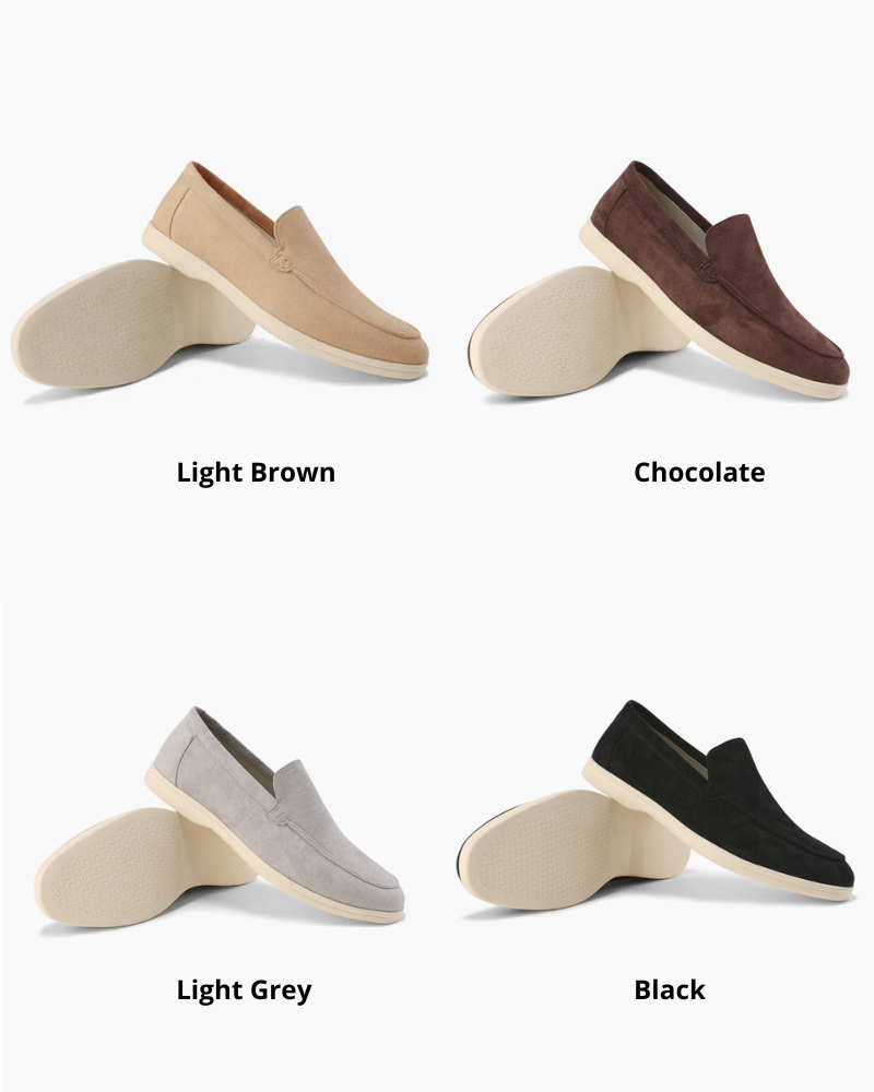 Tjalling | Suède Loafers Schoenen