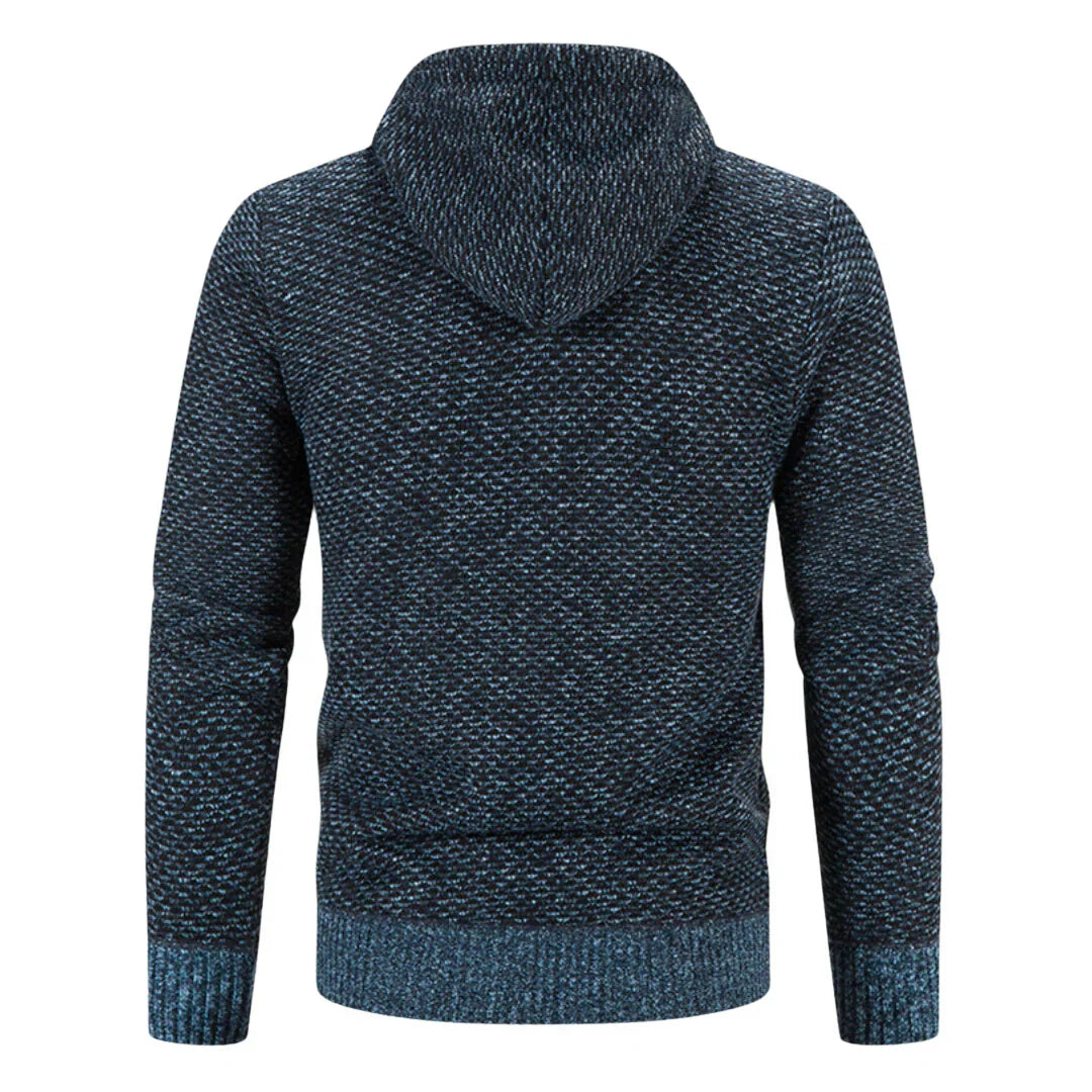Lennart | Warme hoodie cardigan