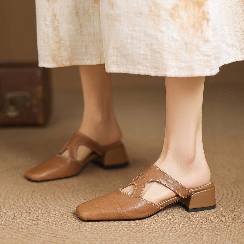 Natanja | Elegante Mary Jane mules