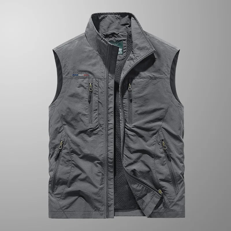 Sten | Functionele bodywarmer met kraag