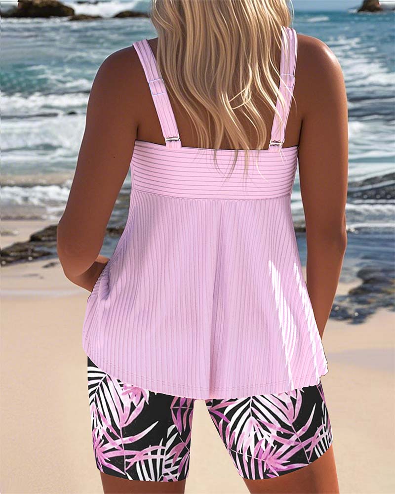Carmen | Kleurrijke tankini-set