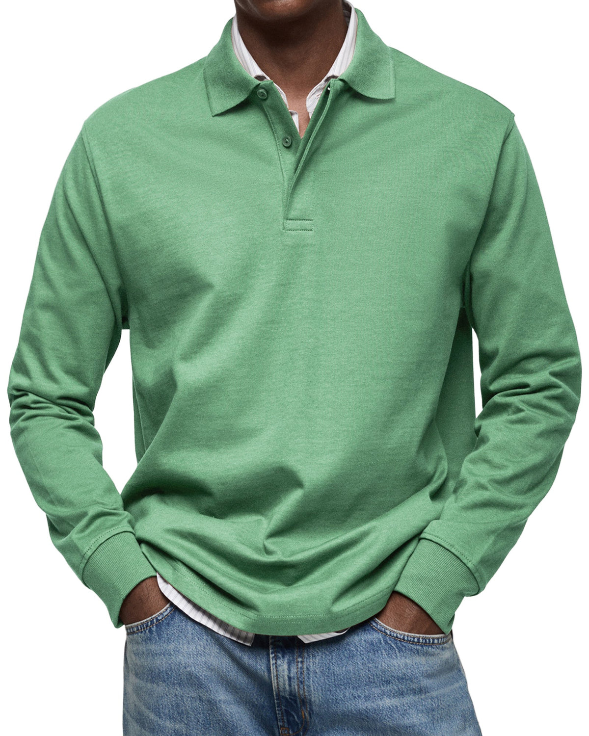 Kay | Poloshirts met lange Overhemden