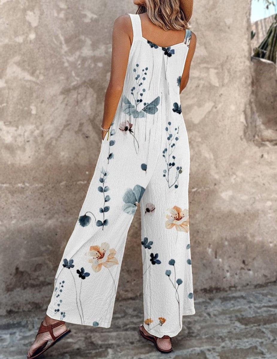Comfortabele Gedrukte Overalls
