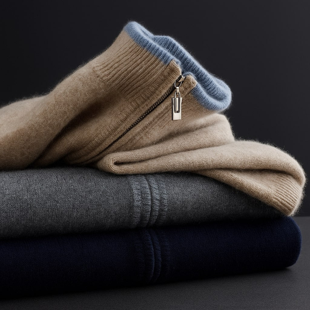 Jelte | Elegante Truien met Rits