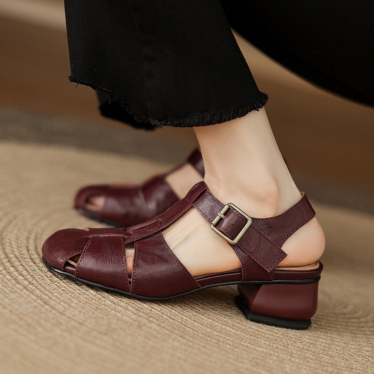 Chaimae | Mary Jane sandalen