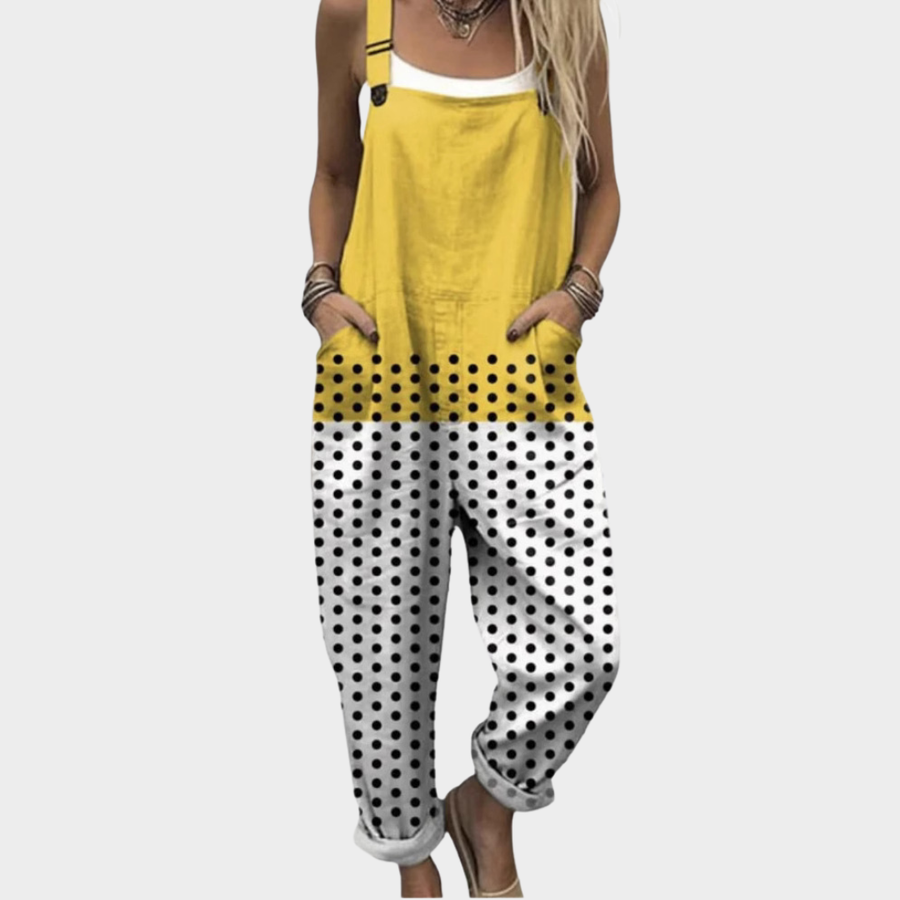 Comfortabele Gedrukte Overalls