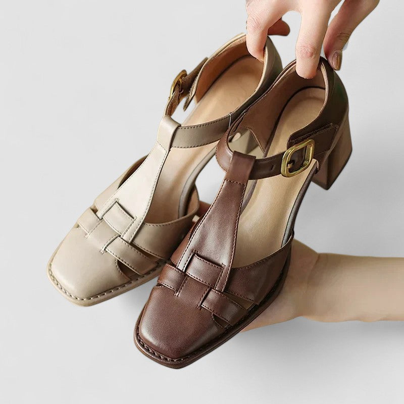 Thyrza | Elegante schoenen met blokhak