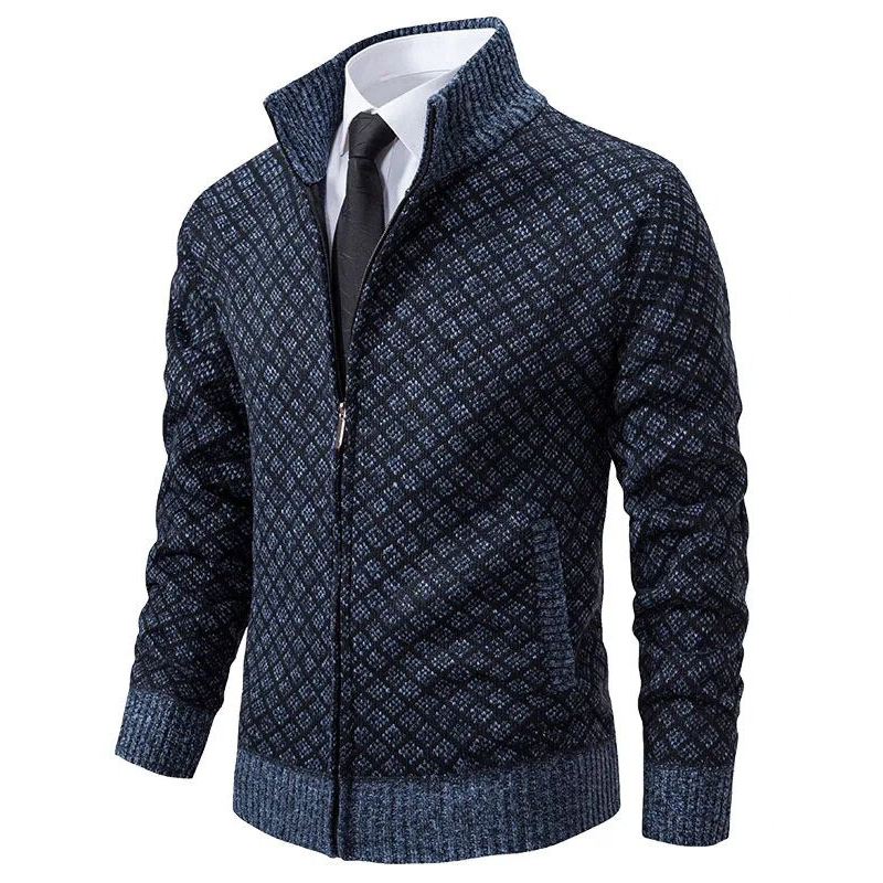 Yannick | Gebreid vest met rits
