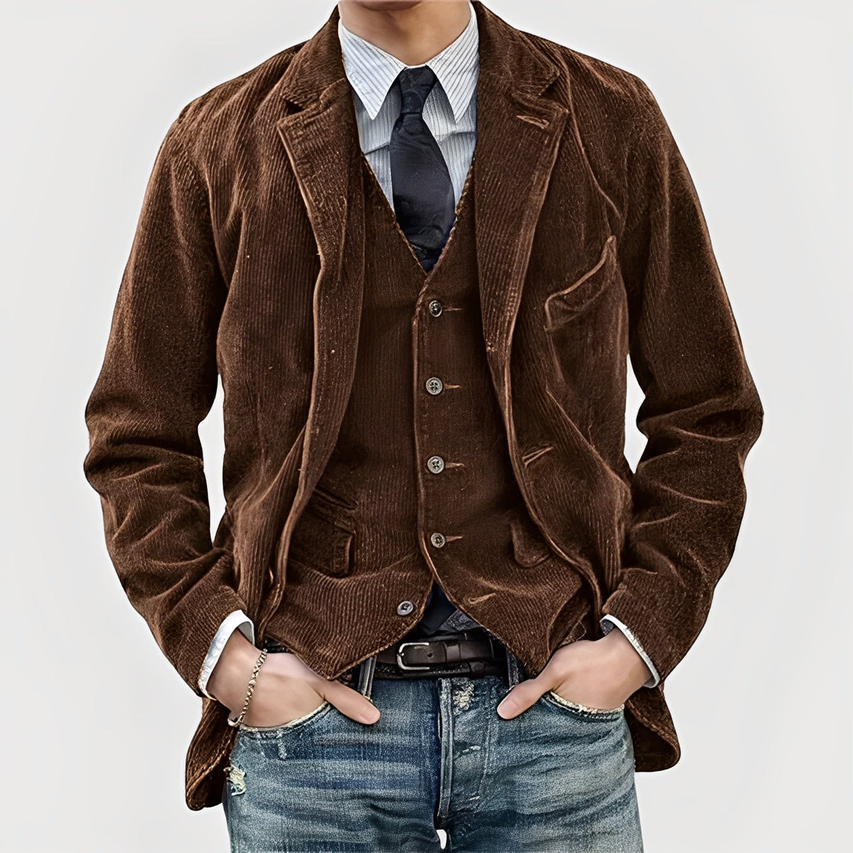 Jop | Vintage Jassen met vest