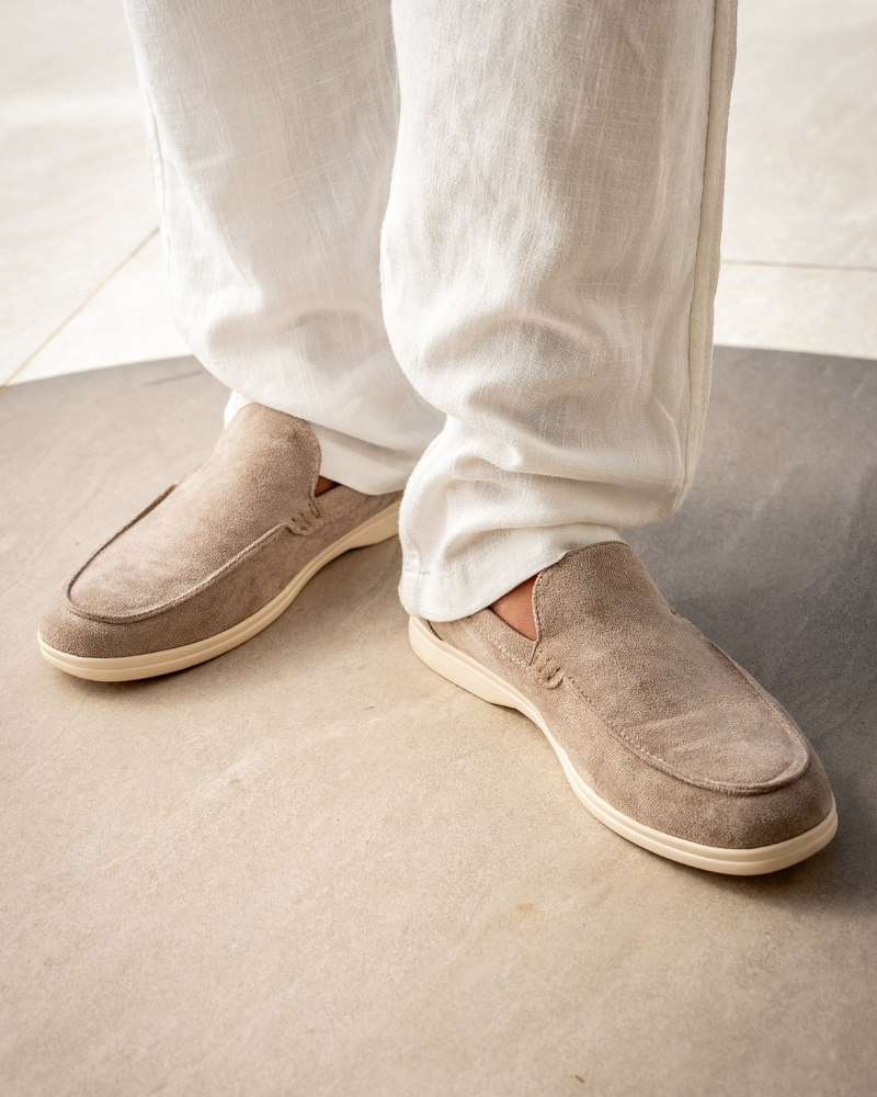 Tjalling | Suède Loafers Schoenen