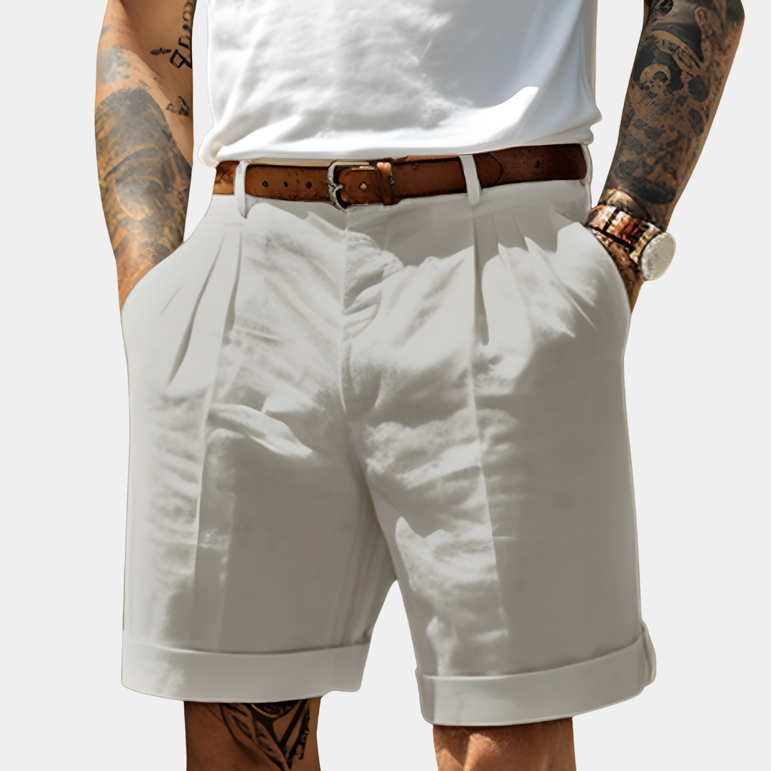 Evert | Elegante bermuda broek