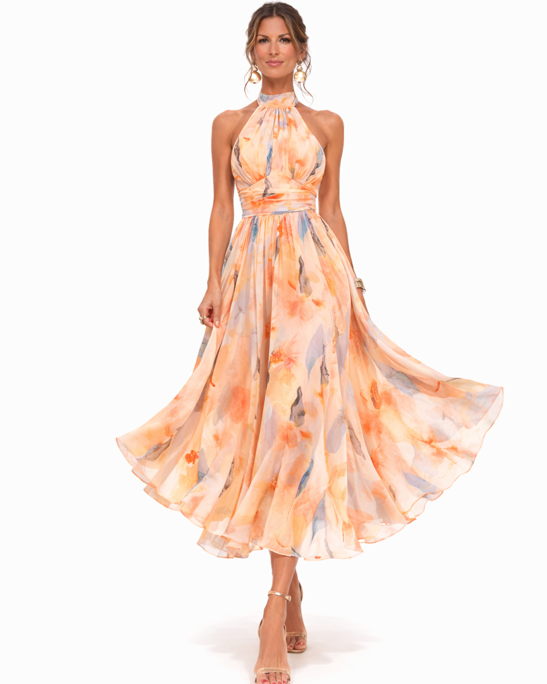 Halterjurk Aurora | Tijdloze elegantie
