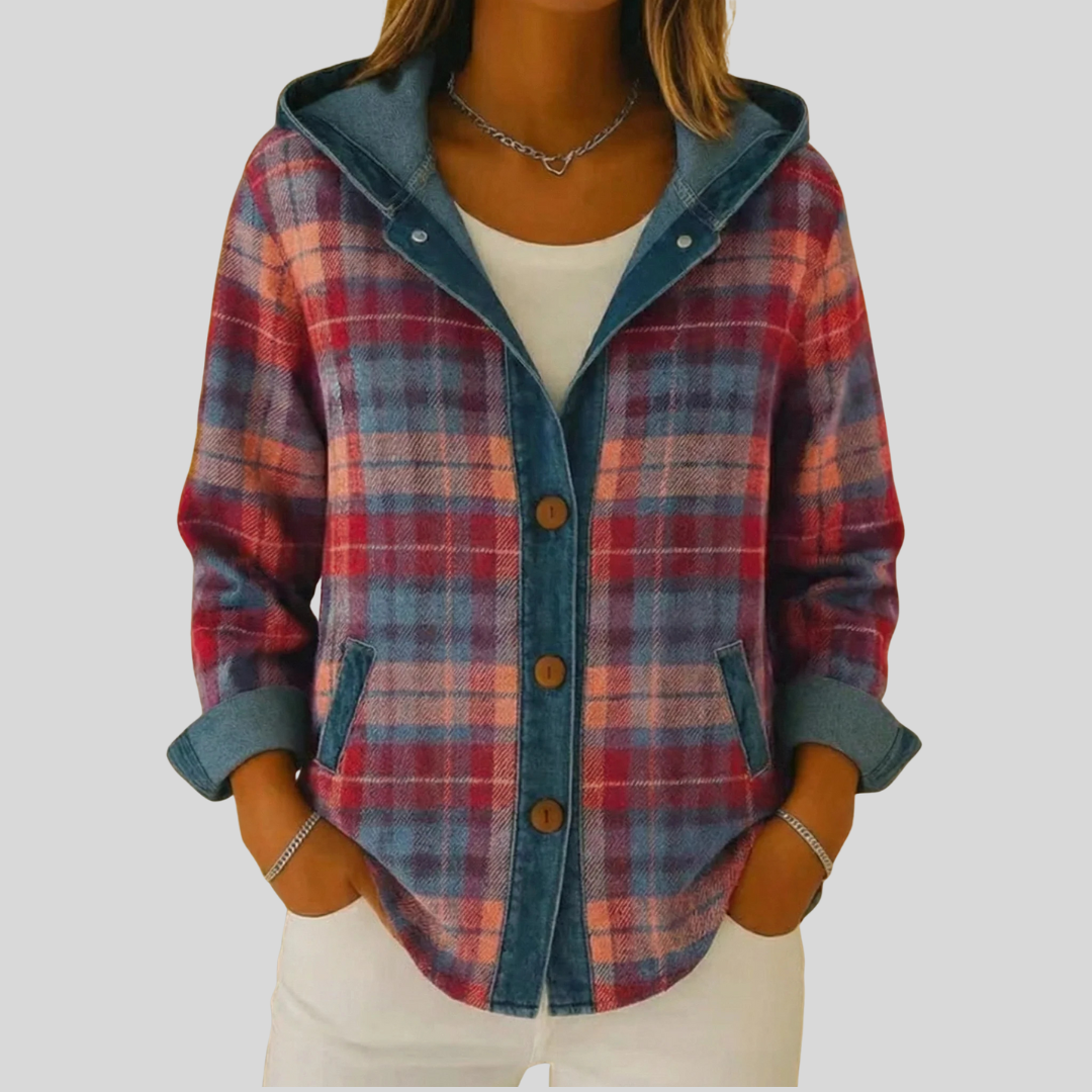 Sharonne | Geruite Sweatshirts