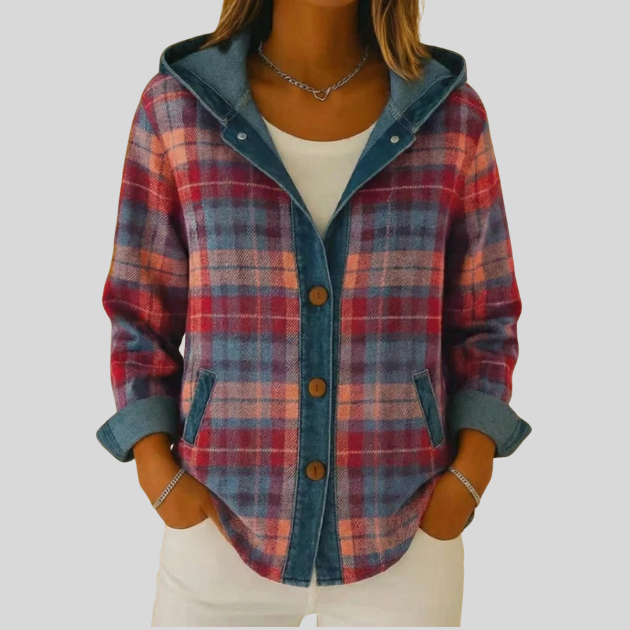 Sharonne | Geruite Sweatshirts