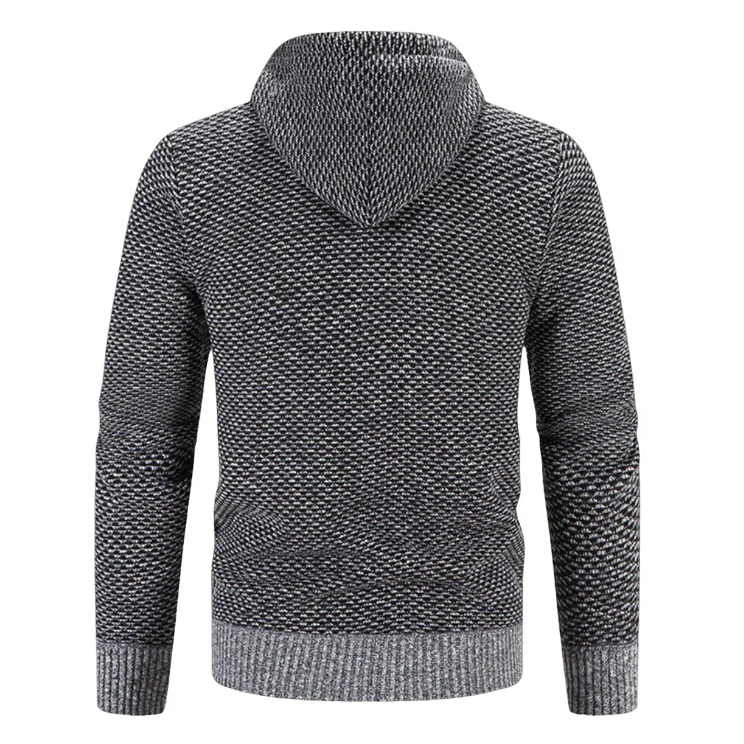 Lennart | Warme hoodie cardigan