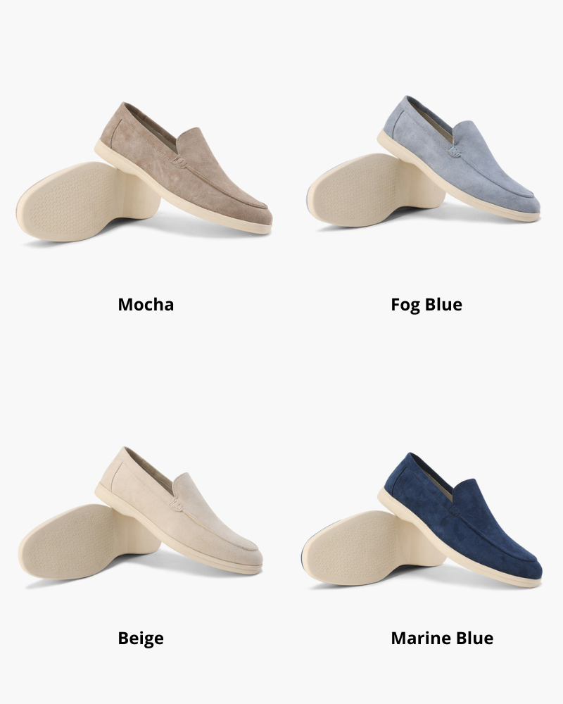 Tjalling | Suède Loafers Schoenen