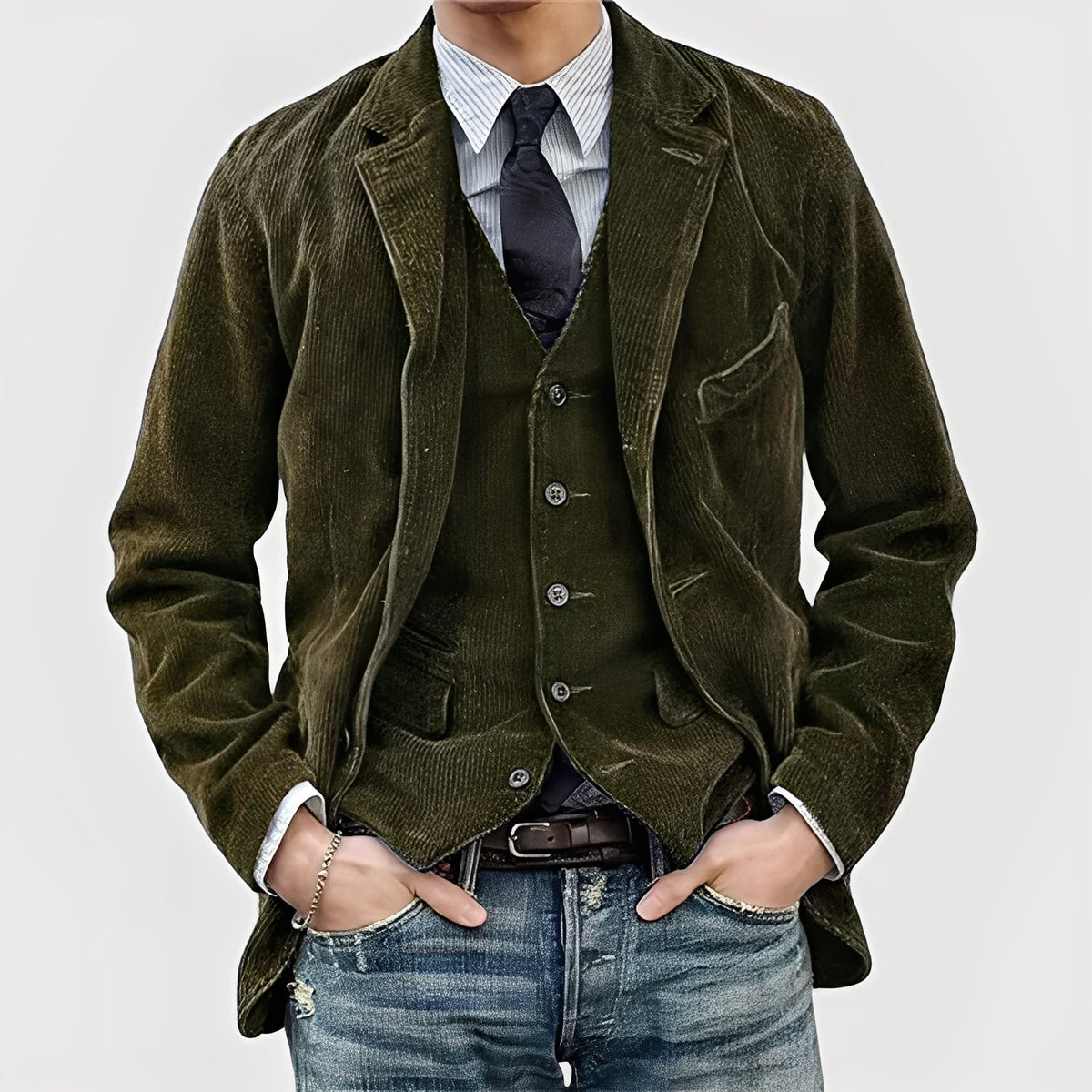 Jop | Vintage Jassen met vest