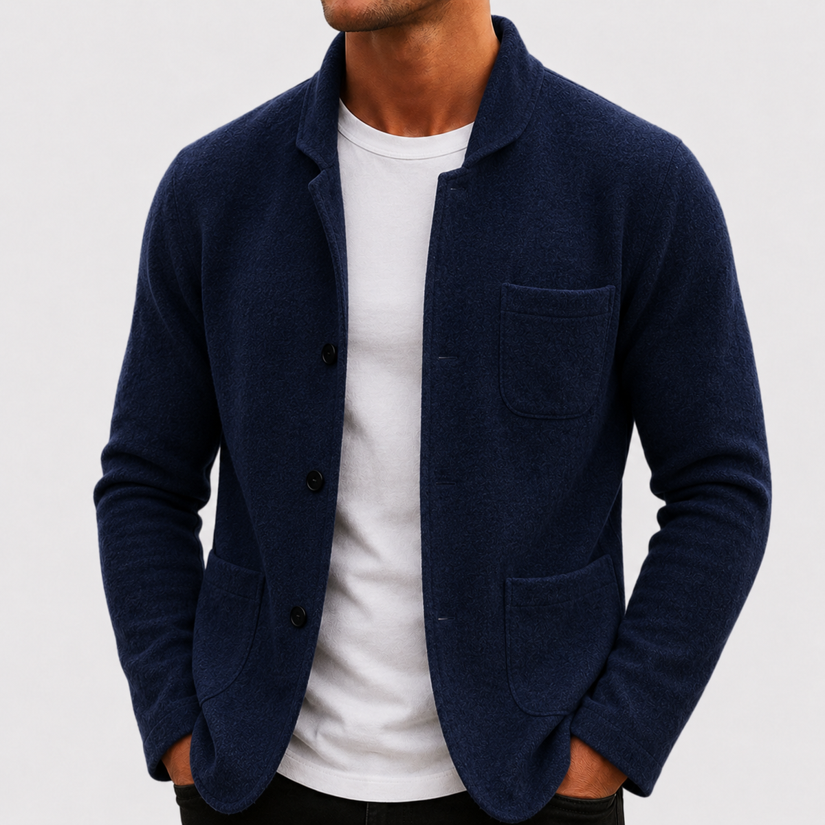 Lex | Gebreide blazer casual