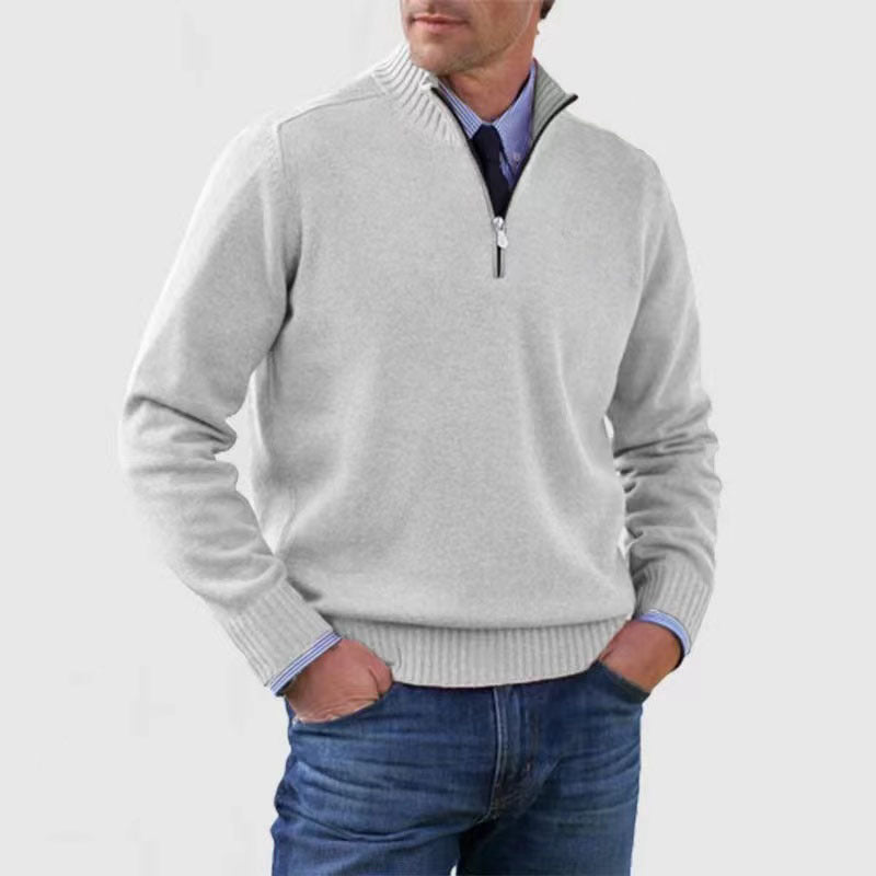 Harold | Elegante truien met ritssluiting